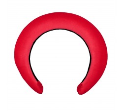 Coral Velvet rim headband