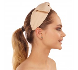 KrasaJ headband nude bow