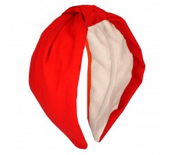 KrasaJ headband red cotton