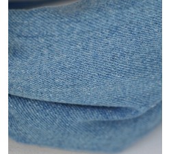 KrasaJ headband. Light-blue jeans