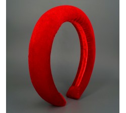 Red Velvet rim headband