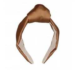 KrasaJ headband knot. Satin copper