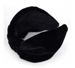 KrasaJ headband black velvet