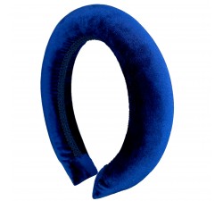 Blue Velvet rim headband