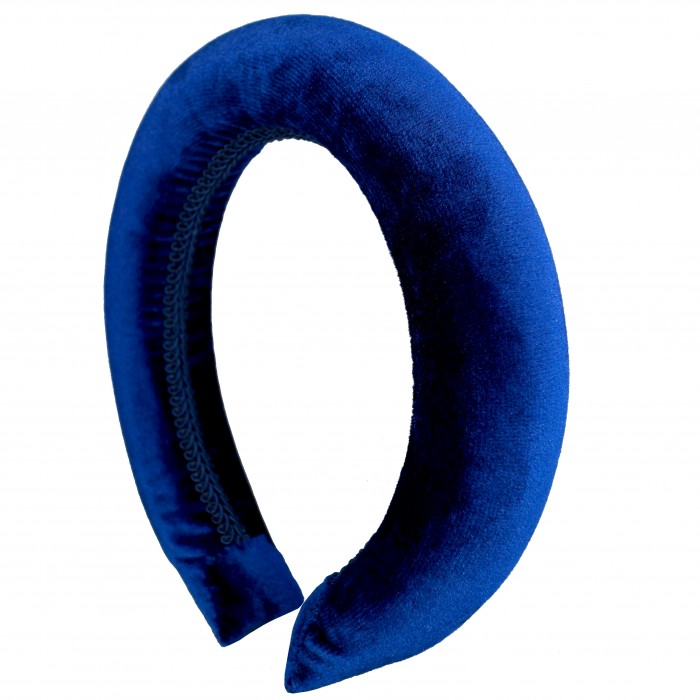 Blue Velvet rim headband